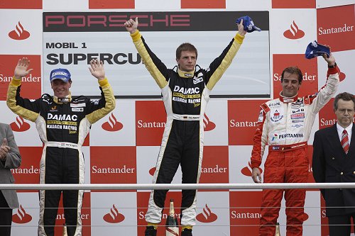 Jaap van Lagen op podium